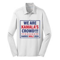 Harris Waltz 2024 We Are Kamals Crowd Silk Touch Performance Long Sleeve Polo