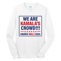 Harris Waltz 2024 We Are Kamals Crowd Tall Long Sleeve T-Shirt