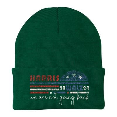 Harris Waltz 2024 Were Not Going Back Retro Knit Cap Winter Beanie