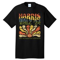 Harris Walz 2024 For President Patriotic Kamala Waltz 2024 Tall T-Shirt