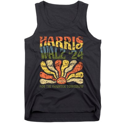 Harris Walz 2024 For President Patriotic Kamala Waltz 2024 Tank Top