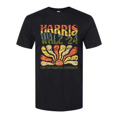 Harris Walz 2024 For President Patriotic Kamala Waltz 2024 Softstyle CVC T-Shirt