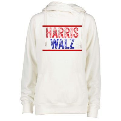 Harris Waltz 2024  Kamala Harris Tim Waltz 2024 Womens Funnel Neck Pullover Hood