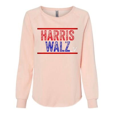 Harris Waltz 2024  Kamala Harris Tim Waltz 2024 Womens California Wash Sweatshirt