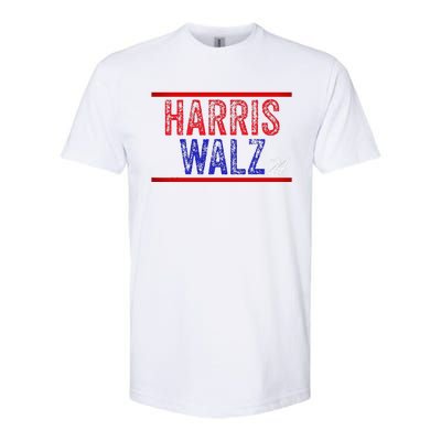 Harris Waltz 2024  Kamala Harris Tim Waltz 2024 Softstyle® CVC T-Shirt