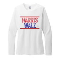 Harris Waltz 2024  Kamala Harris Tim Waltz 2024 Womens CVC Long Sleeve Shirt