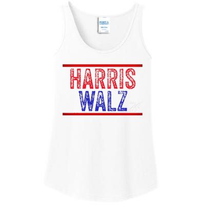 Harris Waltz 2024  Kamala Harris Tim Waltz 2024 Ladies Essential Tank