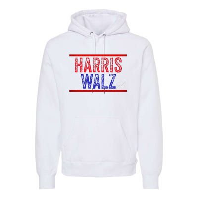 Harris Waltz 2024  Kamala Harris Tim Waltz 2024 Premium Hoodie