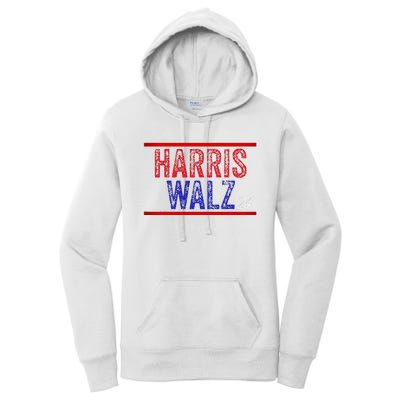 Harris Waltz 2024  Kamala Harris Tim Waltz 2024 Women's Pullover Hoodie