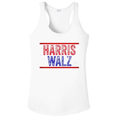 Harris Waltz 2024  Kamala Harris Tim Waltz 2024 Ladies PosiCharge Competitor Racerback Tank