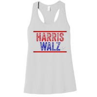 Harris Waltz 2024  Kamala Harris Tim Waltz 2024 Women's Racerback Tank