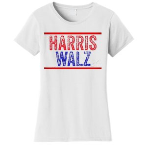 Harris Waltz 2024  Kamala Harris Tim Waltz 2024 Women's T-Shirt