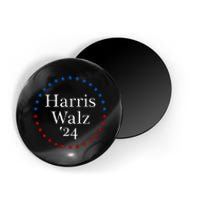 Harris Walz 2024 For President Patriotic Kamala Waltz 2024 Premium Magnet