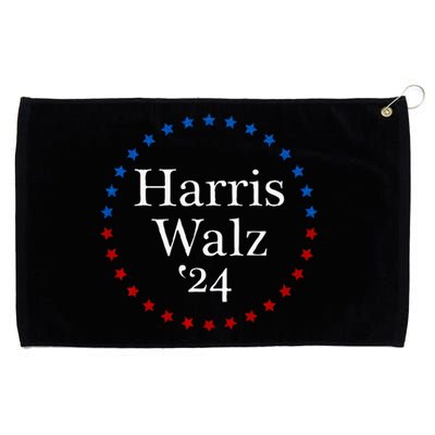 Harris Walz 2024 For President Patriotic Kamala Waltz 2024 Premium Grommeted Golf Towel