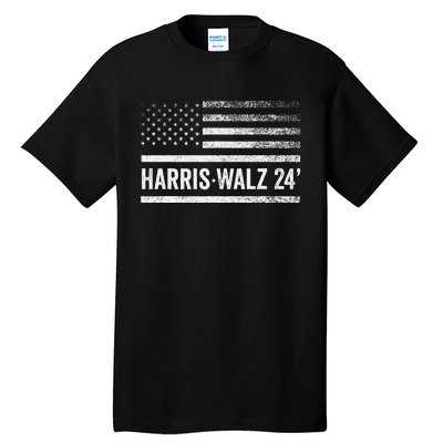 Harris Walz 2024 Election Kamala Harris Tim Walz 2024 Tall T-Shirt