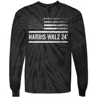 Harris Walz 2024 Election Kamala Harris Tim Walz 2024 Tie-Dye Long Sleeve Shirt