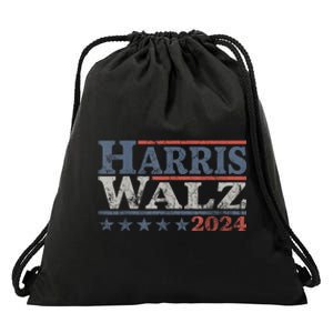 Harris Waltz 2024 Election Kamala Harris Tim Waltz 2024 Drawstring Bag