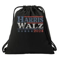 Harris Waltz 2024 Election Kamala Harris Tim Waltz 2024 Drawstring Bag