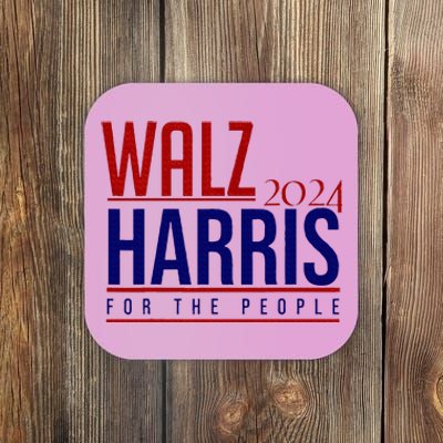 Harris Waltz 2024  Kamala Harris Tim Waltz 2024 Coaster