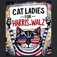 Harris Waltz 2024 Cat Ladies For Harris And Walz 2024 Premium Cool Comfort Performance Bucket Hat