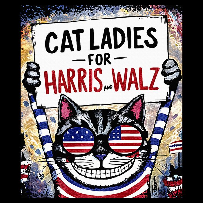 Harris Waltz 2024 Cat Ladies For Harris And Walz 2024 Premium City Backpack