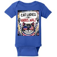 Harris Waltz 2024 Cat Ladies For Harris And Walz 2024 Premium Baby Bodysuit