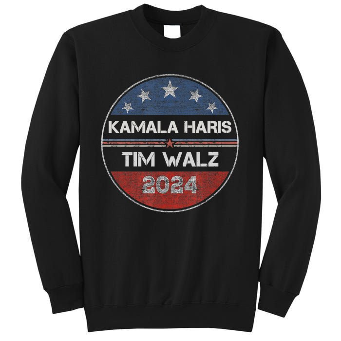 Harris Walz 2024 For President Patriotic Kamala Waltz 2024 Sweatshirt