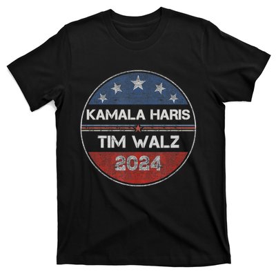 Harris Walz 2024 For President Patriotic Kamala Waltz 2024 T-Shirt