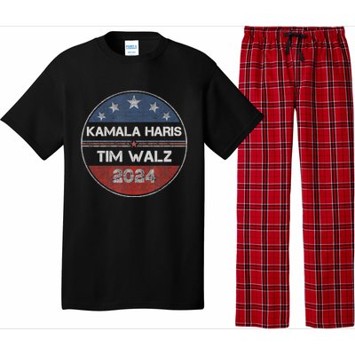 Harris Walz 2024 For President Patriotic Kamala Waltz 2024 Pajama Set