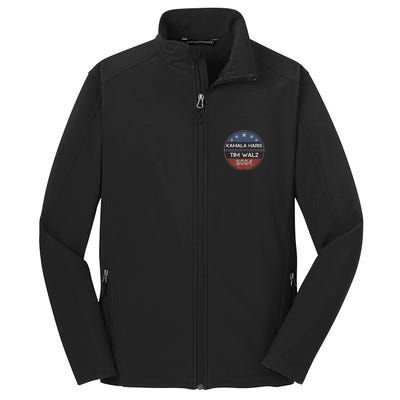 Harris Walz 2024 For President Patriotic Kamala Waltz 2024 Core Soft Shell Jacket