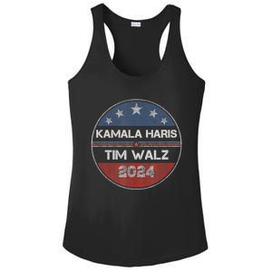 Harris Walz 2024 For President Patriotic Kamala Waltz 2024 Ladies PosiCharge Competitor Racerback Tank