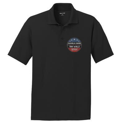 Harris Walz 2024 For President Patriotic Kamala Waltz 2024 PosiCharge RacerMesh Polo