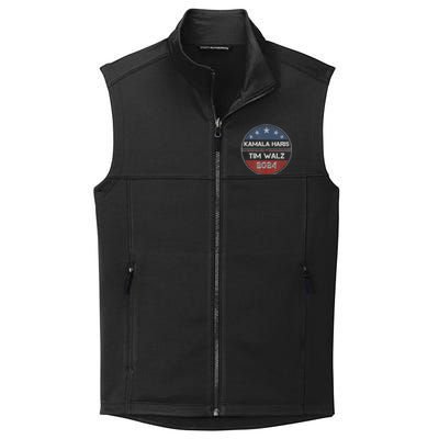 Harris Walz 2024 For President Patriotic Kamala Waltz 2024 Collective Smooth Fleece Vest