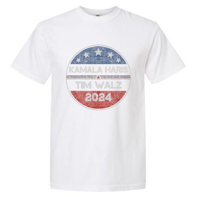 Harris Walz 2024 For President Patriotic Kamala Waltz 2024 Garment-Dyed Heavyweight T-Shirt