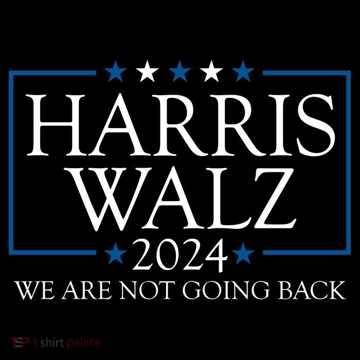 Harris Walz 2024 We Are Not Going Back Election 16 in Basic Backpack