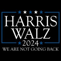 Harris Walz 2024 We Are Not Going Back Election Bag