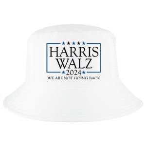 Harris Walz 2024 We Are Not Going Back Election Cool Comfort Performance Bucket Hat