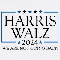 Harris Walz 2024 We Are Not Going Back Election Cool Comfort Performance Bucket Hat