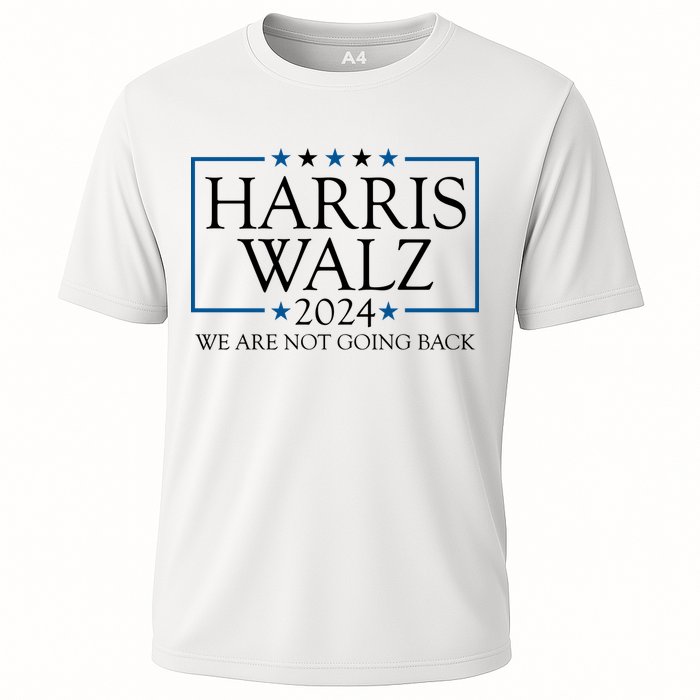 Harris Walz 2024 We Are Not Going Back Election Performance Shirt