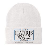 Harris Walz 2024 We Are Not Going Back Election Knit Cap Winter Beanie