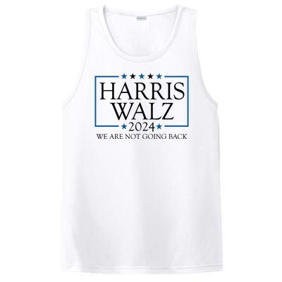 Harris Walz 2024 We Are Not Going Back Election PosiCharge Competitor Tank