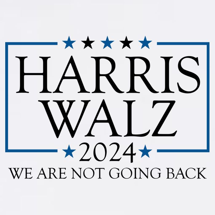 Harris Walz 2024 We Are Not Going Back Election Toddler T-Shirt