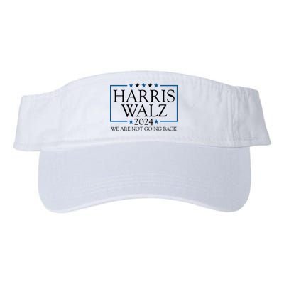 Harris Walz 2024 We Are Not Going Back Election Visor
