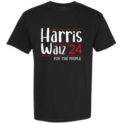 Harris Walz 2024 For President Patriotic Kamala Waltz 2024 Garment-Dyed Heavyweight T-Shirt