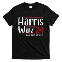 Harris Walz 2024 For President Patriotic Kamala Waltz 2024 T-Shirt