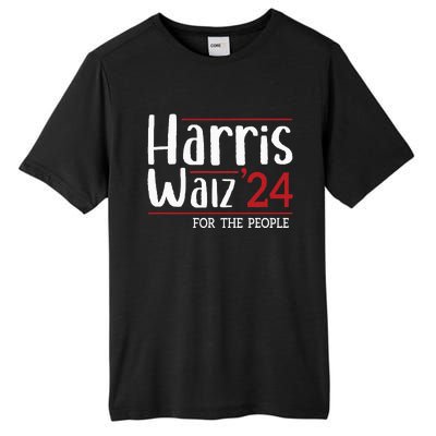 Harris Walz 2024 For President Patriotic Kamala Waltz 2024 Tall Fusion ChromaSoft Performance T-Shirt