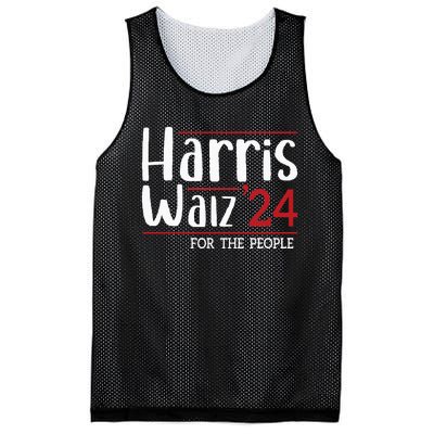 Harris Walz 2024 For President Patriotic Kamala Waltz 2024 Mesh Reversible Basketball Jersey Tank