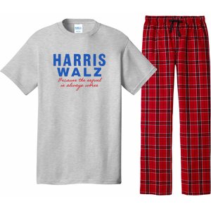 Harris Walz 2024 Because The Sequel Is Always Worse Pajama Set