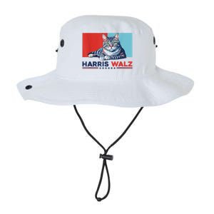 Harris Walz 2024 Funny Cat Election Kamala Harris Legacy Cool Fit Booney Bucket Hat