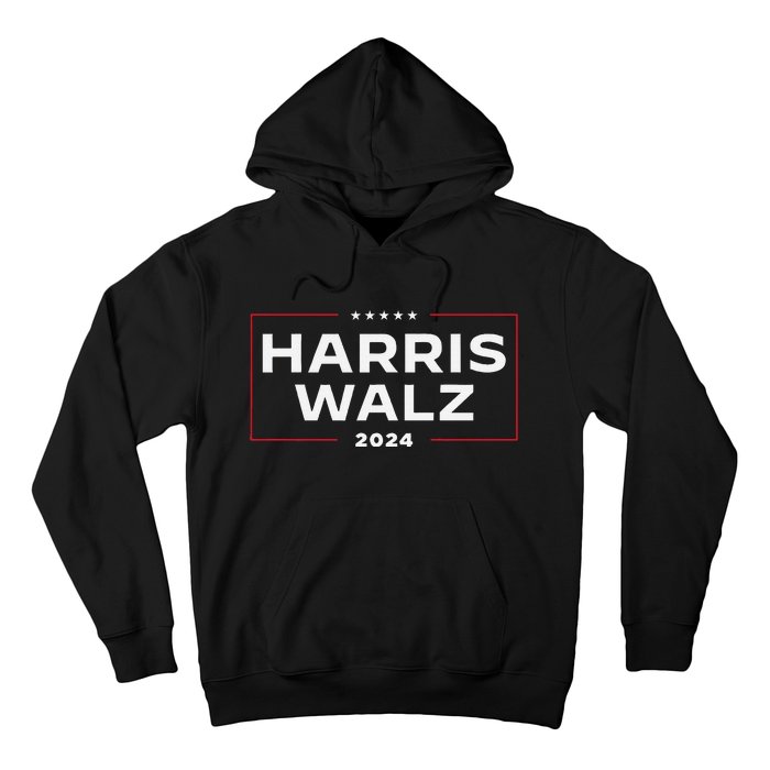 Harris Walz 2024 Retro Vintage Vote President Vp Waltz Hoodie